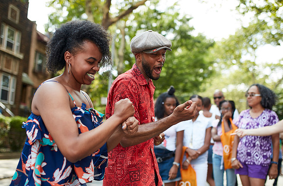 Crown Heights Block party